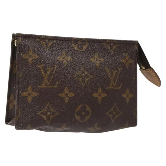 LOUIS VUITTON Monogram Poche Toilette 15 Pouch M47546 LV - Picture 1 of 14